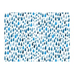 Rain Drops Double Sided Flano Blanket (mini)  by HelgaScand