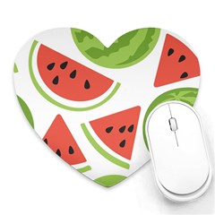 Watermelon Juice Auglis Clip Art Watermelon Heart Mousepads by Vaneshart