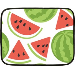 Watermelon Juice Auglis Clip Art Watermelon Fleece Blanket (mini) by Vaneshart