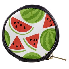 Watermelon Juice Auglis Clip Art Watermelon Mini Makeup Bag by Vaneshart