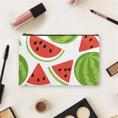 Watermelon Juice Auglis Clip Art Watermelon Cosmetic Bag (medium) by Vaneshart