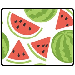 Watermelon Juice Auglis Clip Art Watermelon Fleece Blanket (medium)  by Vaneshart