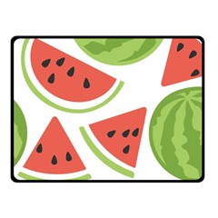 Watermelon Juice Auglis Clip Art Watermelon Fleece Blanket (small) by Vaneshart