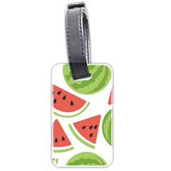 Watermelon Juice Auglis Clip Art Watermelon Luggage Tag (two Sides) by Vaneshart