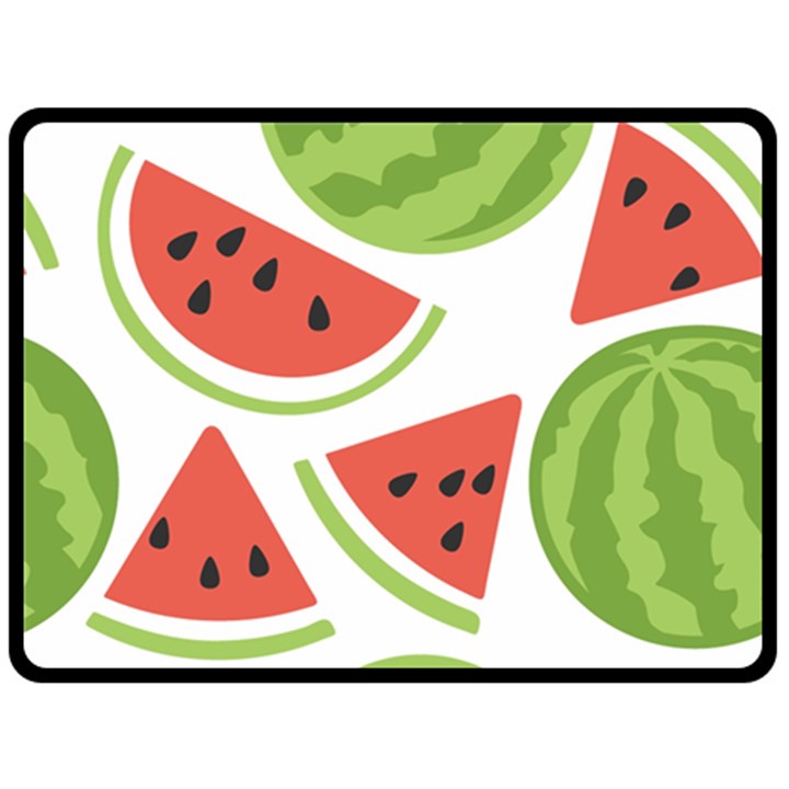 Watermelon Juice Auglis Clip Art Watermelon Double Sided Fleece Blanket (Large) 