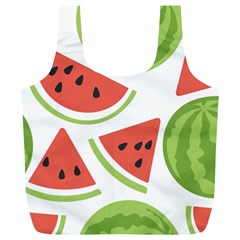 Watermelon Juice Auglis Clip Art Watermelon Full Print Recycle Bag (xl) by Vaneshart