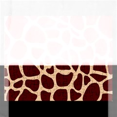 Animal Print Giraffe Patterns Rectangular Jigsaw Puzzl by Vaneshart