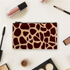 Animal Print Giraffe Patterns Cosmetic Bag (small) by Vaneshart