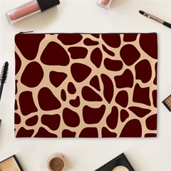 Animal Print Giraffe Patterns Cosmetic Bag (xl) by Vaneshart