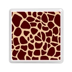 Animal Print Giraffe Patterns Memory Card Reader (square) by Vaneshart