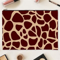 Animal Print Giraffe Patterns Cosmetic Bag (xxxl) by Vaneshart