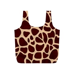 Animal Print Giraffe Patterns Full Print Recycle Bag (s) by Vaneshart