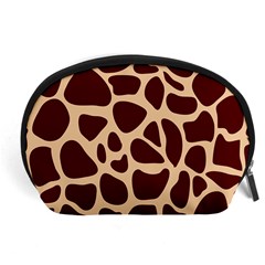 Animal Print Giraffe Patterns Accessory Pouch (large) by Vaneshart