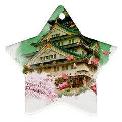 Osaka Castle Nagoya Castle Kumamoto Castle Ornament (star) by Vaneshart