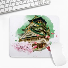 Osaka Castle Nagoya Castle Kumamoto Castle Large Mousepads by Vaneshart