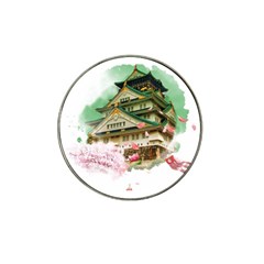 Osaka Castle Nagoya Castle Kumamoto Castle Hat Clip Ball Marker by Vaneshart