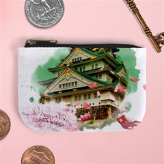 Osaka Castle Nagoya Castle Kumamoto Castle Mini Coin Purse by Vaneshart