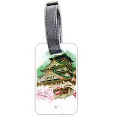 Osaka Castle Nagoya Castle Kumamoto Castle Luggage Tag (one Side) by Vaneshart