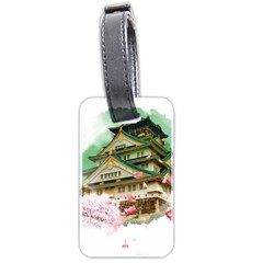 Osaka Castle Nagoya Castle Kumamoto Castle Luggage Tag (two Sides) by Vaneshart