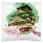 Osaka Castle Nagoya Castle Kumamoto Castle Large Cushion Case (Two Sides) Front