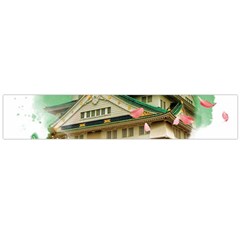 Osaka Castle Nagoya Castle Kumamoto Castle Large Flano Scarf  by Vaneshart