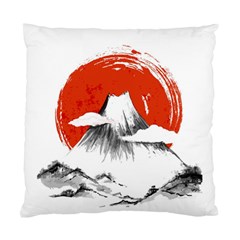 Mount Fuji Mountain Ink Wash Painting Standard Cushion Case (one Side) by Vaneshart