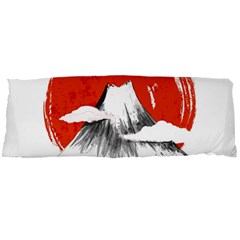 Mount Fuji Mountain Ink Wash Painting Body Pillow Case Dakimakura (two Sides) by Vaneshart