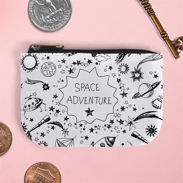 Space Elements Mini Coin Purse