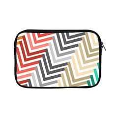 Abstract Colorful Geometric Pattern Apple Ipad Mini Zipper Cases by Vaneshart