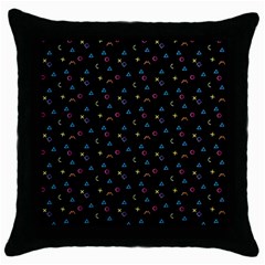 Background Abstract Texture Color Throw Pillow Case (black) by Vaneshart