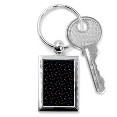 Background Abstract Texture Color Key Chain (rectangle) by Vaneshart