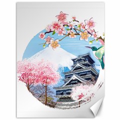 Japan National Cherry Blossom Festival Japanese Canvas 36  X 48  by Vaneshart