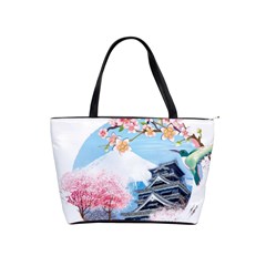 Japan National Cherry Blossom Festival Japanese Classic Shoulder Handbag by Vaneshart