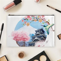 Japan National Cherry Blossom Festival Japanese Cosmetic Bag (large) by Vaneshart