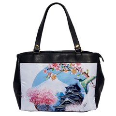 Japan National Cherry Blossom Festival Japanese Oversize Office Handbag by Vaneshart