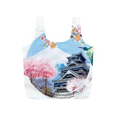 Japan National Cherry Blossom Festival Japanese Full Print Recycle Bag (s) by Vaneshart