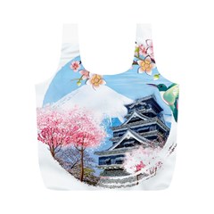 Japan National Cherry Blossom Festival Japanese Full Print Recycle Bag (m) by Vaneshart