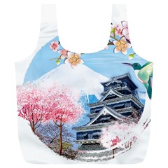 Japan National Cherry Blossom Festival Japanese Full Print Recycle Bag (xl) by Vaneshart