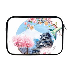 Japan National Cherry Blossom Festival Japanese Apple Macbook Pro 17  Zipper Case by Vaneshart