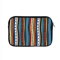 Stripes Hand Drawn Tribal Colorful Background Pattern Apple Macbook Pro 15  Zipper Case by Vaneshart