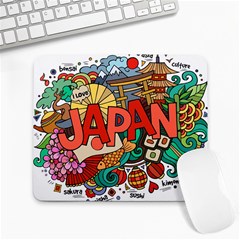 Earthquake And Tsunami Drawing Japan Illustration Large Mousepads