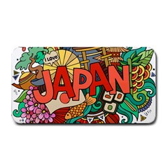 Earthquake And Tsunami Drawing Japan Illustration Medium Bar Mats