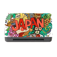 Earthquake And Tsunami Drawing Japan Illustration Memory Card Reader With Cf by Vaneshart