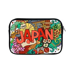 Earthquake And Tsunami Drawing Japan Illustration Apple iPad Mini Zipper Cases