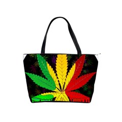 Cannabis Leaf Color Classic Shoulder Handbag by Vaneshart