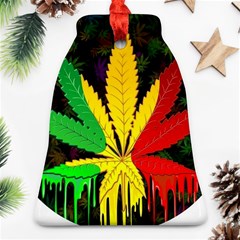 Cannabis Leaf Color Ornament (bell) by Vaneshart