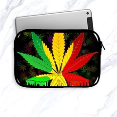 Cannabis Leaf Color Apple Ipad Mini Zipper Cases by Vaneshart