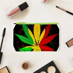 Cannabis Leaf Color Cosmetic Bag (xs) by Vaneshart