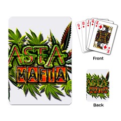 Cannabis Hemp Hashish Illegal Drug Trade Rasta Playing Cards Single Design (rectangle) by Vaneshart