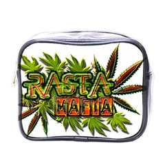 Cannabis Hemp Hashish Illegal Drug Trade Rasta Mini Toiletries Bag (one Side) by Vaneshart